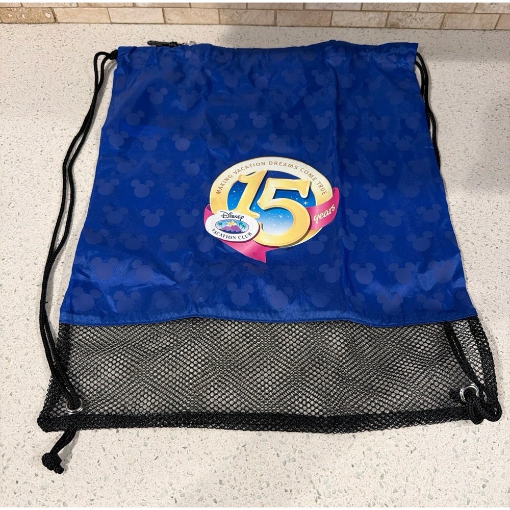 Disney Vacation Club Anniversary Drawstring Backpack